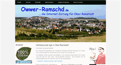 Desktop Screenshot of owwer-ramschd.de